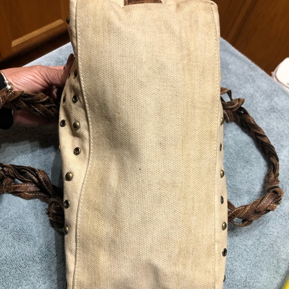 2/20! Red name brand Braided handles w brass hardware & studs. Summer sale! - Picture 13 of 14